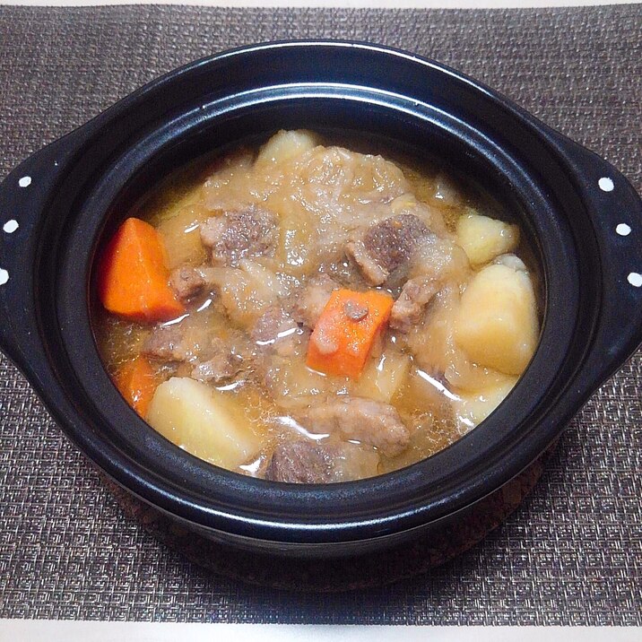 安ウマ!牛肉ゴロゴロ肉じゃが♪